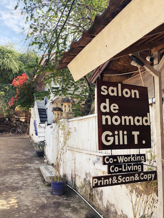 吉利特拉旺安Salon De Nomad Gili T.住宿加早餐旅馆 外观 照片